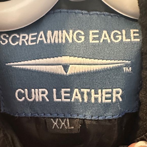 Screaming Eagle by Harley Davidson Women’s Black Biker Jacket, Leather Accents - Picture 6 of 17